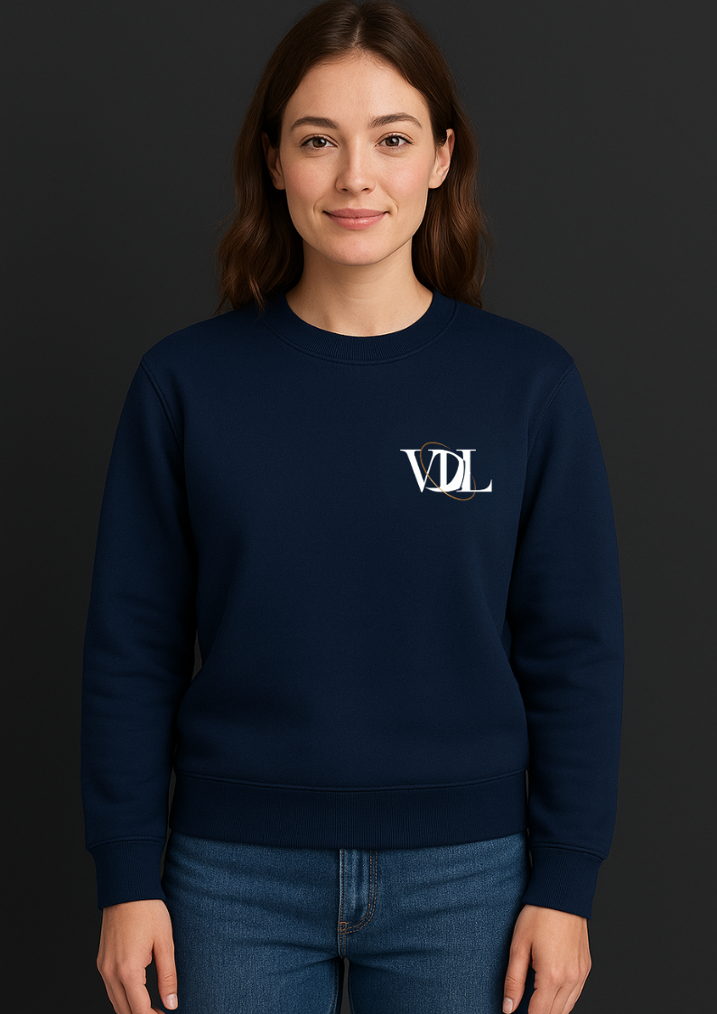 miniature de Pull bleu marin