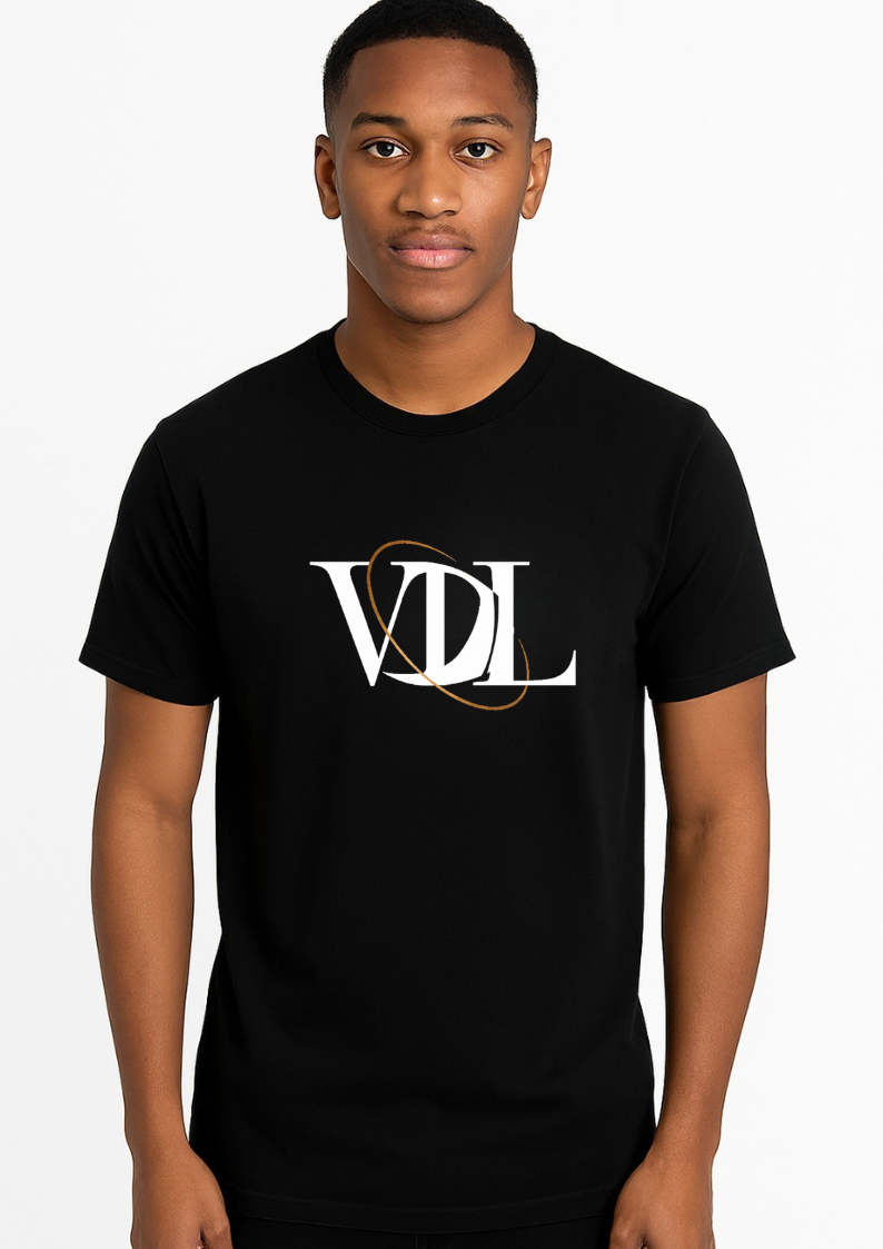 T-shirt Noir VDL en avant