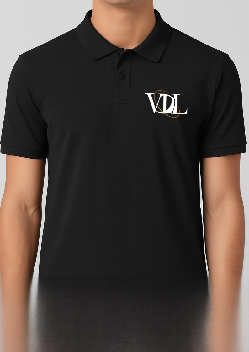 miniature de Polo Noir Élégance au quotidien