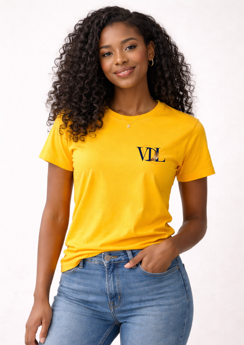 T-shirt Jaune Élégance au quotidien