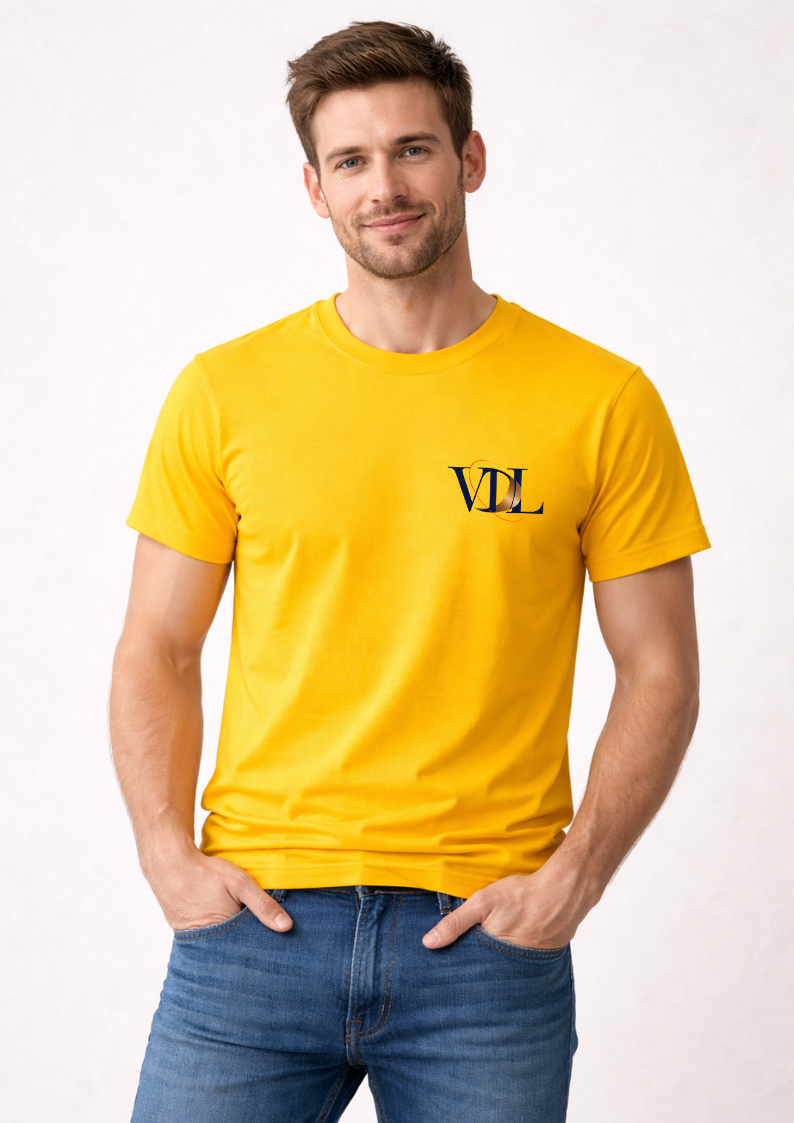 miniature de T-shirt Jaune Élégance au quotidien