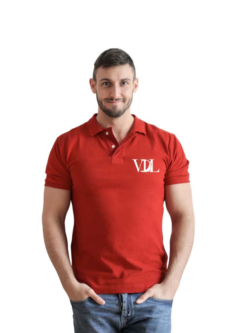 miniature de Polo Rouge Élégance au quotidien