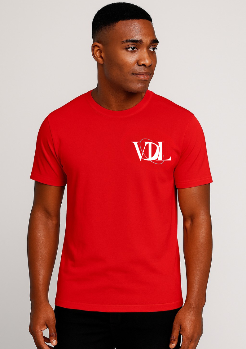 miniature de T-shirt Rouge Élégance au quotidien